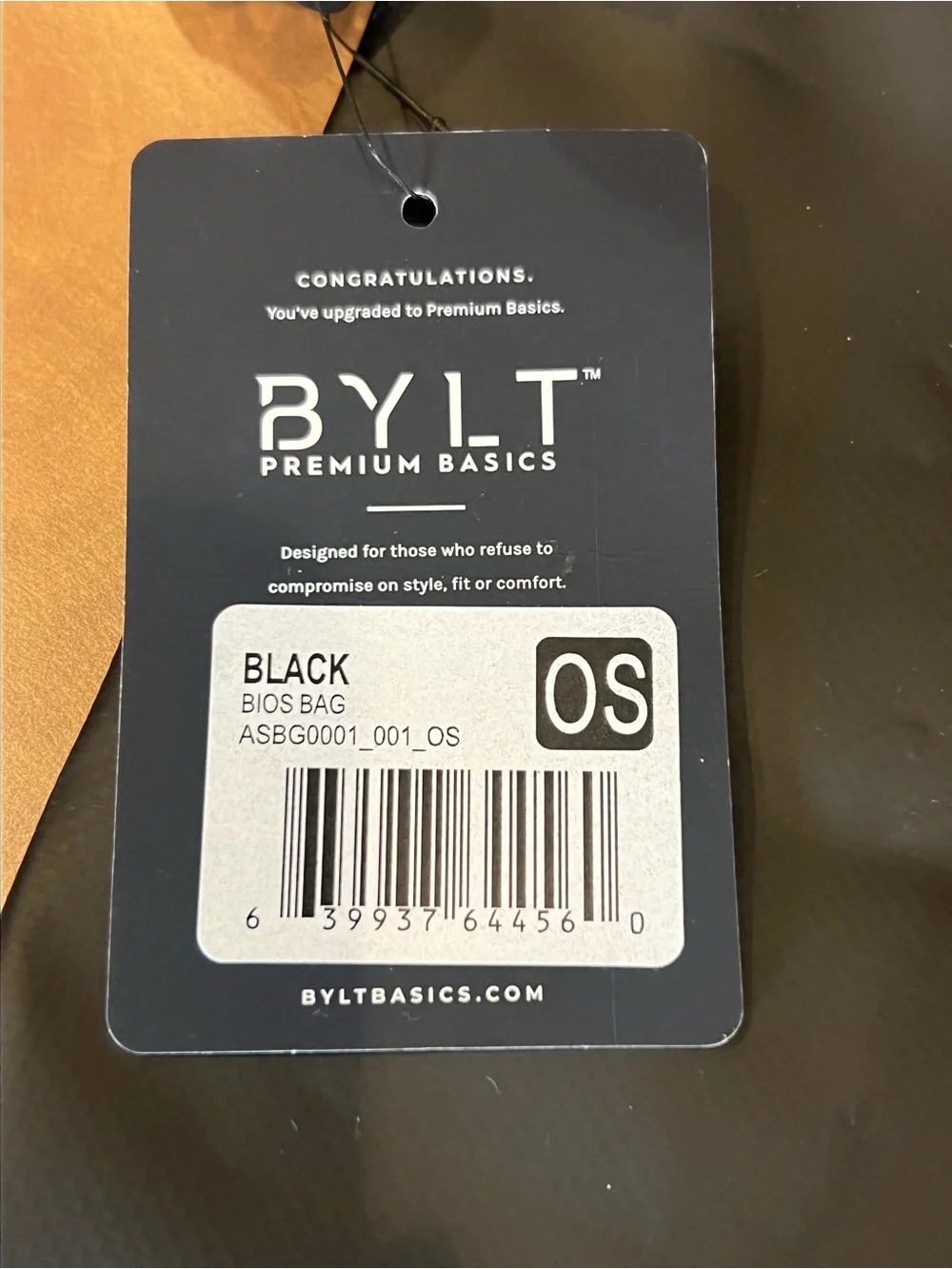 BYLT black Waterproof Roll-Top Dry Bag, New